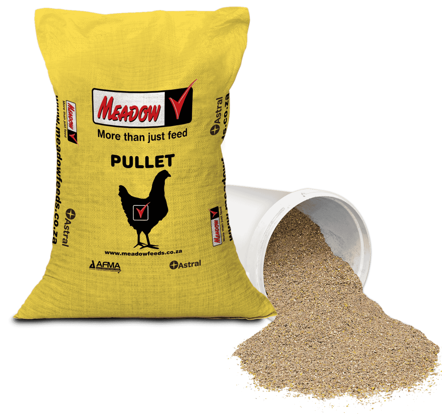 Dual purpose developer poultry feeds